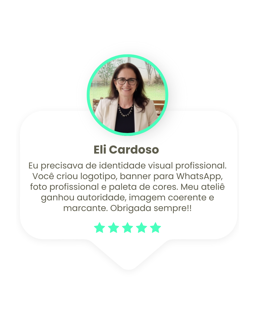 depoimentos do trabalho que foi feito para posts e artes digitais em geral para as redes sociais